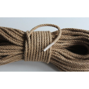 Fil de jute torsadé 100 % doux, résistant, écologique, recyclable et durable, de haute qualité pour le tricot et la couture à la main. - Product Image 5