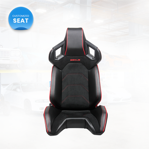 Siège de jeu Advanced Raptor en Alcantara, robuste, ergonomique, inclinable, chaise de course pour ordinateur, dossier haut, pivotant, siège de bureau - Product Image 2