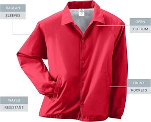 men's Coach's <b>wind</b> <b>breaker</b> - Product Image 2