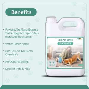 Spray Desodorante Ecológico Sin Perfume para Perros, Solución Natural para el Cuidado de Mascotas, para el Control de Olores y la Limpieza - Product Image 3