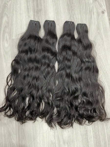 Mejor Precio Cabello Humano Vietnamita 100% Natural Ondulado sin Procesar con Cutícula Alineada, Trama Doble de Alta Calidad - Product Image 5