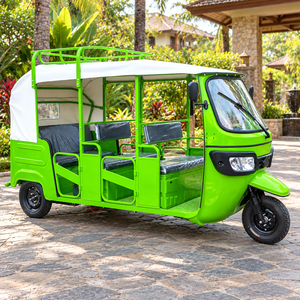 Tricycle électrique haute puissance longue portée 5 places fiable à carrosserie ouverte pour le transport (Tuk Tuk) - Product Image 1