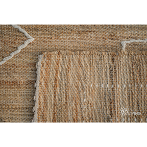 Tapis d'appoint en jute tissé à la main RTS 2500 GSM |   Tapis de sol bohème durable, livraison directe d'usine - Product Image 2