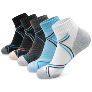 Wholesale Quick Drying Autumn Spandex/Polyester Basketball Sports <b>Socks</b> Custom Professional Running Knee High Breathable Workout - Product Image 4