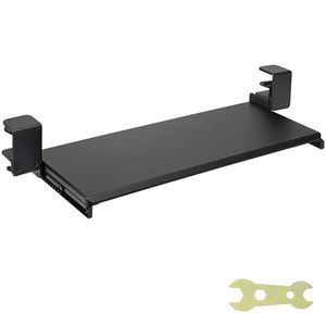 Robusto Supporto per Tastiera con Morsetto a C Senza Foratura, Grande 26,8 X 11 Pollici, Scorrevole Sotto la Scrivania, per Computer - Product Image 1