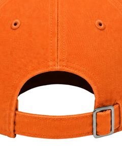 Manufacturer Custom Orange Polyester Baseball <b>Cap</b> Adjustable <b>Plain</b> Sports Hat Breathable Unisex Outdoor Custom Logo Dad <b>Cap</b> - Product Image 6