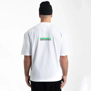 Camiseta Extra Grande para Hombre, 100% Algodón, Ecológica, con Serigrafía Personalizada, Blanca, Talla Grande - Product Image 6