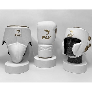 Ensemble de boxe Fly personnalisé fabriqué en usine, pour entraînement professionnel et sparring, best-seller, 100% cuir véritable - Product Image 4