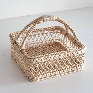 Cesta con asa de ratán, precio más bajo, cestas para arreglos florales, accesorios de almacenamiento - Product Image 3