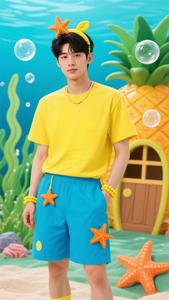 เสื้อยืดลำลองผู้ชาย FMF รุ่น Eco-Friendly ทรงปกติ แขนสั้น คอกลม ผ้าฝ้าย 95% + ผ้าสแปนเด็กซ์ 5% พิมพ์ลายด้านหน้า สไตล์เวียดนาม - Product Image 4