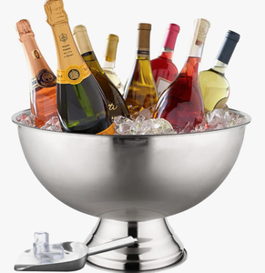 Bac à champagne de luxe en acier inoxydable pour hôtel, restaurant et traiteur, personnalisable, pour usage commercial - Product Image 5
