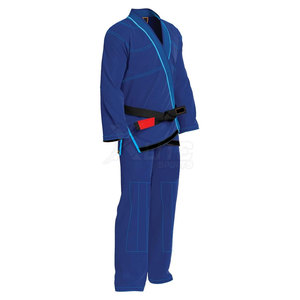 High Quality Stretch Martial Arts Wear Jiu Jitsu <b>Kimono</b> BJJ Uniform for <b>Men</b> Designed for Comfort Strength Flexibility Front Logo - Product Image 4