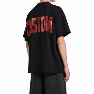 T-shirt homme en coton imprimé, coupe ample et confortable, conçu avec un tissu en coton de qualité supérieure qui est doux pour la peau, coupe décontractée. - Product Image 2