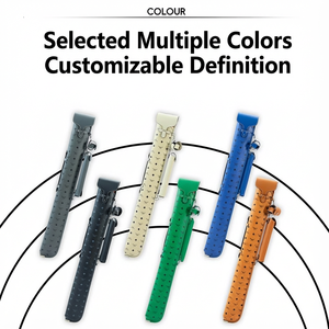 Estuche para taco de billar LIZARD Serie Pattern Knife de cuero de vaca 1B2S con 3 orificios, bolsa para taco de billar 1/2 y bolsa para tiza - Product Image 6