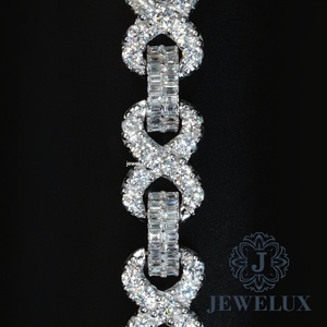 Export Quality Diamond Tennis <b>Bracelet</b> for Women with High Brilliance Stones Export Affordable Competitive Wholesale Price - Product Image 4