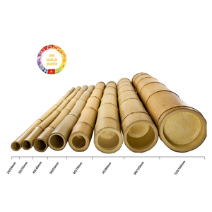 Pôles de bambou naturel séchés de qualité supérieure, origine Vietnam, pour la fabrication de meubles durables et l'aménagement paysager décoratif de jardin - Product Image 4