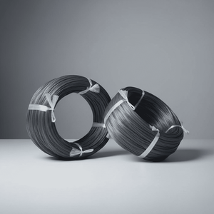 Alambre de acero de alto carbono recocido de alta elasticidad, recubierto de fosfato, plata brillante/Negro, grado industrial certificado JIS - Product Image 1