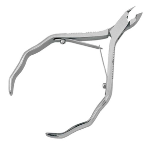 Professional Luxury <b>Cuticle</b> Nail Nipper Surgical Grade AISI-410 Stainless Steel Wide Jaw Sharp Straight Blade Fingernail <b>Tool</b> - Product Image 2