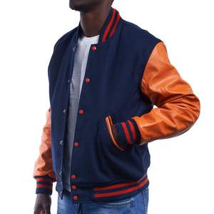 Stonefield Manufacturing Geometric Patchwork Stand Collar Varsity <b>Jacket</b>-100% Wool Hooded <b>Waterproof</b> Streetwear <b>Winter</b> Outerwear - Product Image 3