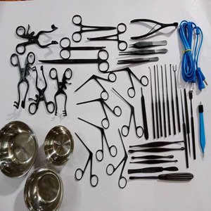 PISSCO Tympanoplasty micro ear surgical <b>instrument</b> set 43-piece ENT microsurgery <b>instrument</b> set PCS Stainless Steel - Product Image 5