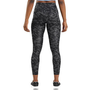 Leggings de Yoga Gris Oscuro con Cintura Elástica, de Cintura Alta, Compresión, Transpirables, de Secado Rápido, Pantalones Deportivos Personalizados - Product Image 3