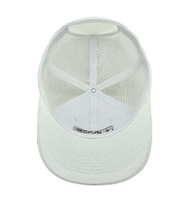 Gorras deportivas blancas bordadas para las cuatro estaciones, gorras trucker de 6 paneles con logo deportivo personalizado, sombreros de golf OEM de Vietnam para uso diario. - Product Image 6