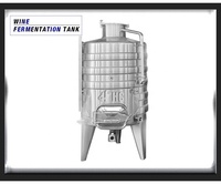Réservoir de fermentation de bière à contrôle précis de la température HG, réservoir de fermentation conique pour bière, 1000l