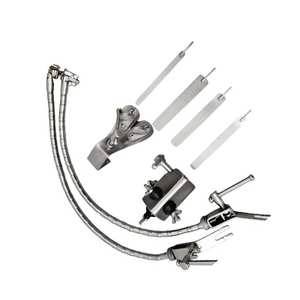 Ensemble d'extracteurs cérébraux auto-serrants Leyla à deux bras, instruments chirurgicaux de neurochirurgie, outils de précision en acier inoxydable, orthopédiques - Product Image 4