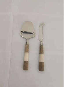 Premium <b>Bone</b> <b>Handle</b> Luxury Stainless Steel Dining Cutlery Set-Spoon Fork <b>Knife</b> Flatware Vintage Style Party Ready Durable - Product Image 2