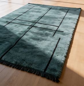 Beni Ourain-alfombra de estilo de diseño Simple, tapete Tribal de área marrón pálido, Alfombra tejida personalizada marroquí para suelo - Product Image 3