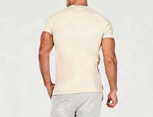 T-shirt décontracté pour homme, mélange de coton léger, manches courtes, coupe décontractée, doux, respirant, confort quotidien - Product Image 4