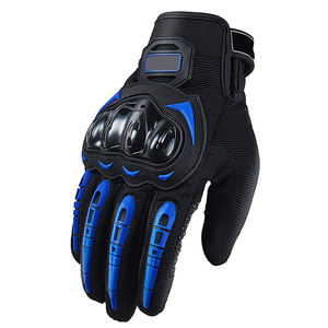 High Quality Motorbike Gloves Waterproof Breathable Anti <b>Slip</b> Racing Gloves For Safety Riding Gear Outdoor Use Short Motorcycle - Product Image 3
