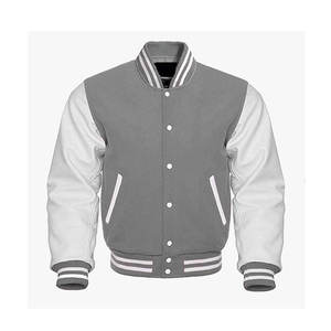 Chaqueta Bordada para Hombre, Talla Grande, Chaqueta de Cuero Personalizada con Letras, Chaqueta de Béisbol, Chaqueta Bomber, Chaquetas Varsity para Hombre - Product Image 6