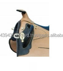 Juego de sillín de caballo de cuero genuino australiano, cómodo sillín de equitación de tipo inglés, venta al por mayor - Product Image 2