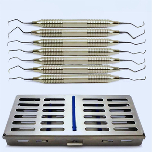 Juego de Instrumentos Dentales, Kit de Herramientas Dentales Quirúrgicas de la Mejor Calidad Profesional para Clínicas y Dentistas, Acero Inoxidable Premium - Product Image 1