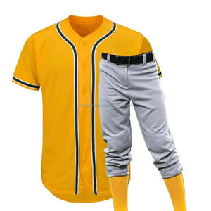 Alta calidad por encargo 100% poliéster béisbol Softball pantalones nueva llegada transpirable ropa deportiva uniformes excelente exportación - Product Image 6