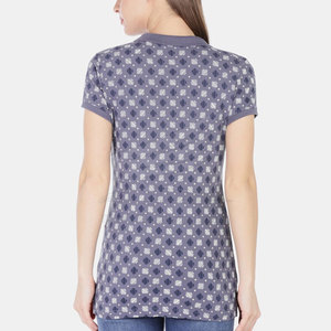 T-shirt pour femme de haute qualité, couleur personnalisée, décontracté, léger, 100% coton, respirant, manches courtes - Product Image 3