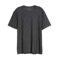 T-shirts décontractés pour hommes, mode jeunesse et adultes, design de haute qualité, col rabattu, Spandex/Polyester, écologiques, anti-boulochage