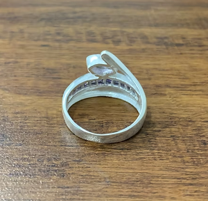 Anillo de Amatista de 3.5 Gramos, Joyería Fina con Gema Tallada en Plata de Ley 925, Ligero, para Uso Diario, Ideal para Regalo - Product Image 4