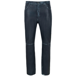 Hot Selling Customized <b>Men</b> <b>Leather</b> Pants High Quality Best Sale Solid Color Breathable Design OEM Service - Product Image 6