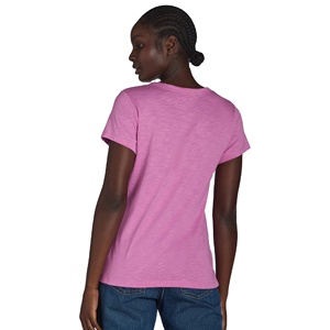Women's Plus Size T Shirts Customized Design Stylish Solid Color O Neck Slim Fit Casual T Shirt For Women - Product Image 6