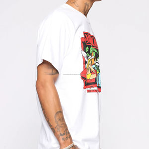 เสื้อยืดผู้ชายคุณภาพสูงแบบใหม่ล่าสุด สีพื้นเรียบง่าย ใส่สบายสำหรับฤดูร้อน รับสกรีนลายตามสั่ง ผลิตโดย OME Supply - Product Image 3