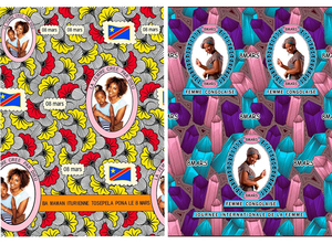 Tissu en coton imprimé africain sur mesure pour vêtements, uniformes d'église, robes, fabricant et fournisseur de textiles OEM ODM - Product Image 5