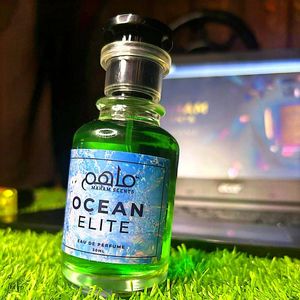 Parfum unisexe 50 ml, senteur boisée épicée, flacon en verre transparent, bouchon noir, longue tenue, vaporisateur portable, Ocean Elite Eau de Parfum - Product Image 4