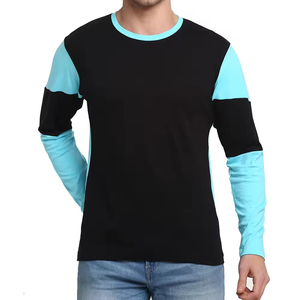 Men's <b>Raglan</b> Sleeve T-Shirt O-Neck Color Blocked Knitted Quick Dry Regular Fit Solid Purple Navy Short Sleeve Casual Sport <b>Top</b> - Product Image 1
