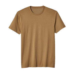 เสื้อยืดผู้ชายทรงบ็อกซี่ คอโอ แขนสั้น ผ้าคอตตอนเจอร์ซีย์ 100% สไตล์วินเทจ ล้างสีแบบแอซิดวอช พิมพ์ลายโลโก้ด้วยเทคนิคซิลค์สกรีน เสื้อผ้าสตรีทแวร์ - Product Image 1