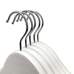 New Custom Wooden <b>Hangers</b> with Logo Modern Design Durable Metal Hook-Competitive Price for Garment Display - Product Image 4