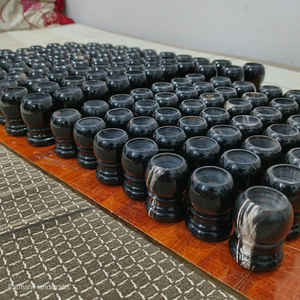 Cepillo de Afeitar de Lujo con Mango de Cuerno de Búfalo Negro Auténtico, Accesorios de Aseo Hechos a Mano de Primera Calidad - Product Image 5