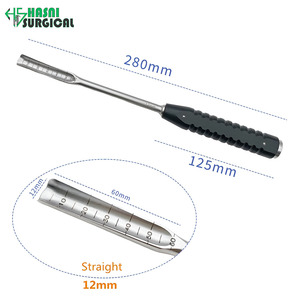 Osteotomes droits de 12 mm, ciseaux à os, instruments chirurgicaux orthopédiques, ensemble d'instruments en acier inoxydable certifié CE - Product Image 1