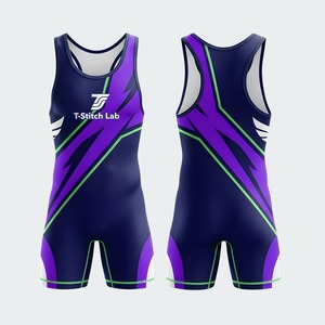 Top Quality <b>Weightlifting</b> Wholesale Rate Men's Wrestling <b>Singlets</b> Sleeveless Customized Factory Wholesale Rate GYM Wear - Product Image 5